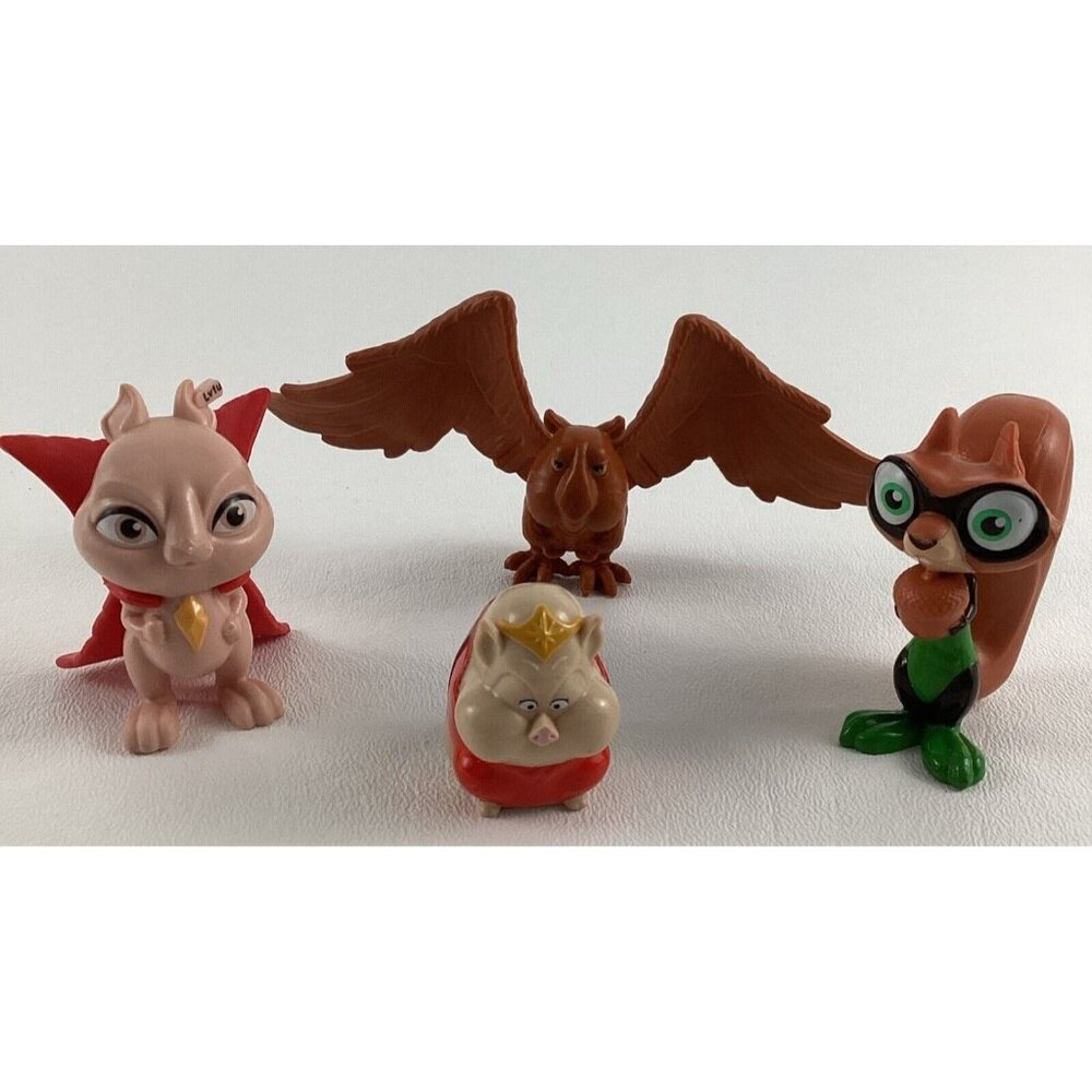 DC League Of Super Pets Collectible Figures Lulu Guinea Pig Chip PB Pigasus Lot